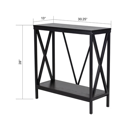 Aquatic Fundamentals 29/37 Gallon Wood + Metal Aquarium Stand