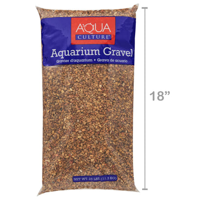 Aqua Culture Aquarium Gravel Natural, 25 Lb