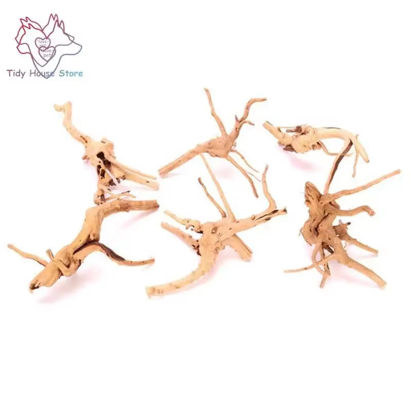 Drift Wood Fish Tank Driftwood Natural Tree Trunk Aquarium Fish Tank Plant Aquario Aquarium Decoration Golden Shrimp Hideout