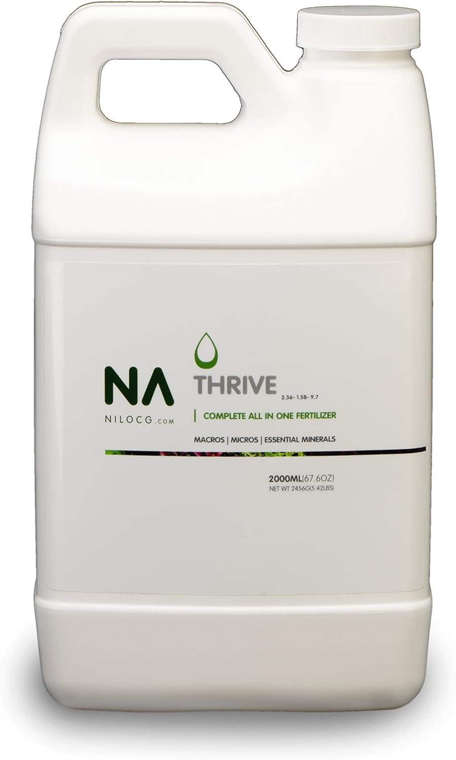 Thrive Planted Aquarium Fertilizer -All in One Planted Tank Liquid Fertilizers - Micro & Macro Nutrient Rich Food for Aquatic Plants - Highly Concentrated for 2500 Gallons of Water - Handy Pump Bottle