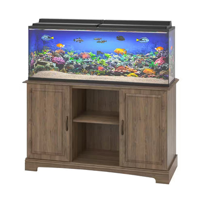 Seagull Rustic Oak 50 Gal. - 75 Gal. Aquarium Stand