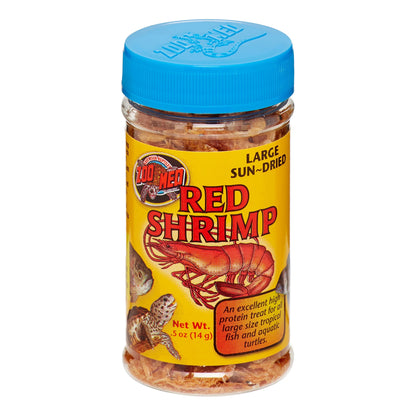 Large Sun-Dried Red Shrimp Fish & Aquatic Pet Food, 0.5 Oz