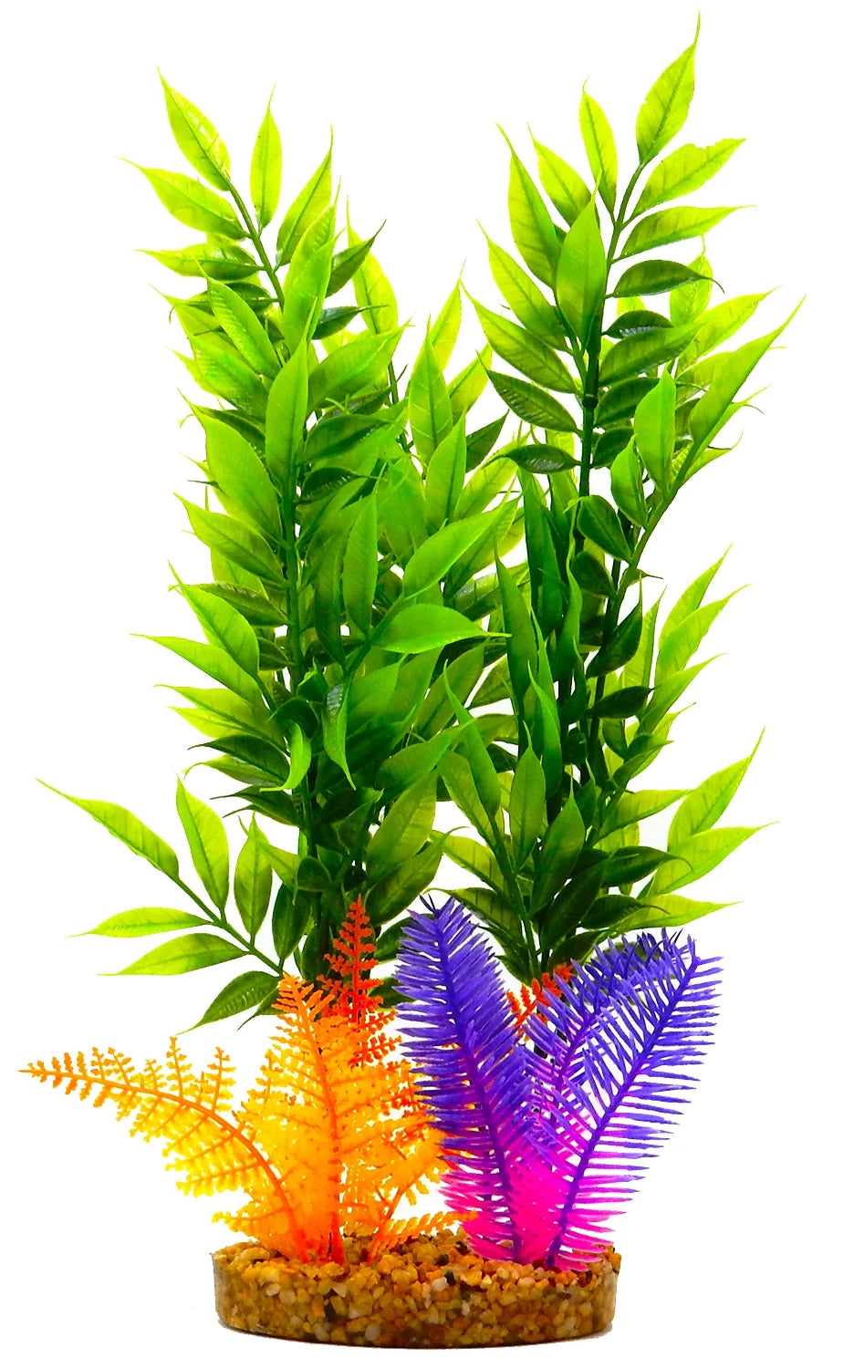 Aqua Culture XL Standing Aquarium Plant - Multicolor