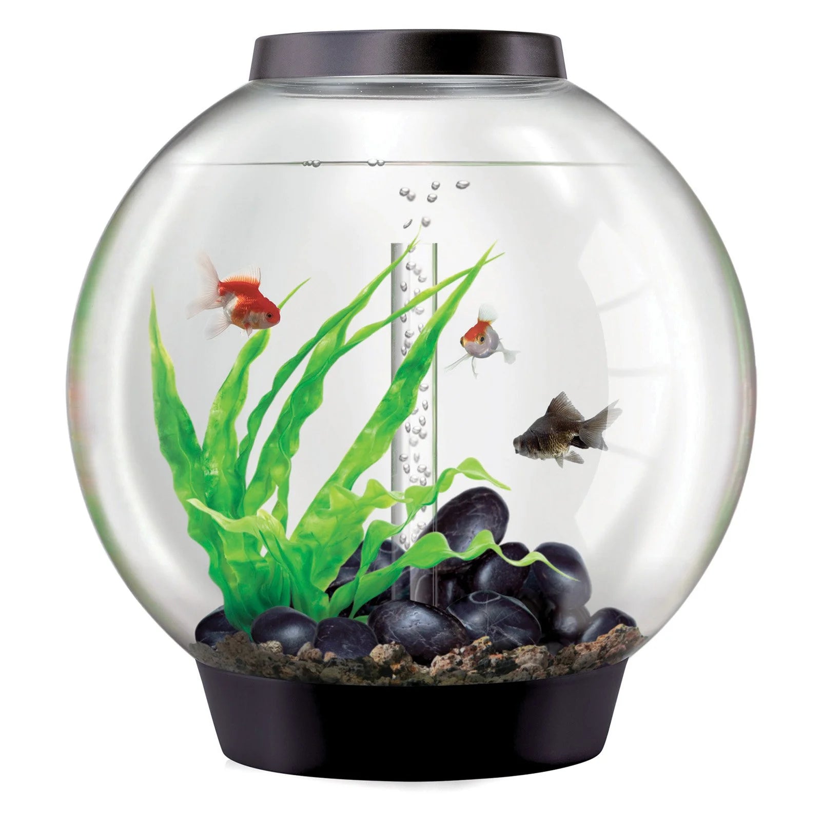 Biorb CLASSIC 15 Aquarium with LED - 4 Gallon, Silver