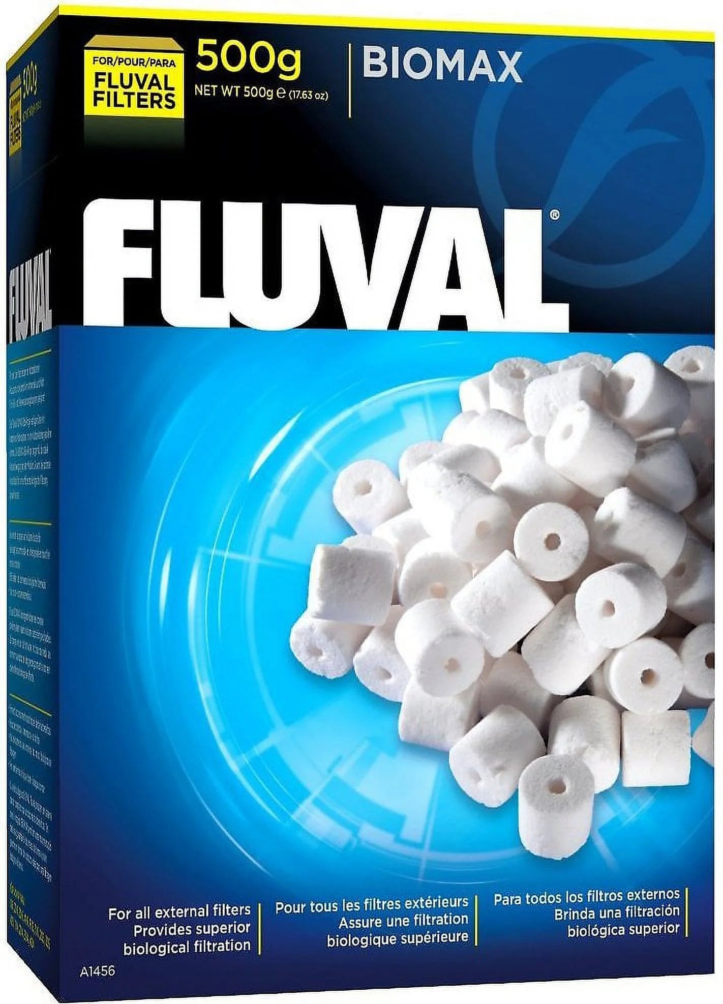 Fluval Biomax Biological Material Remover, 500 G - Biological Filter Media for Aquariums