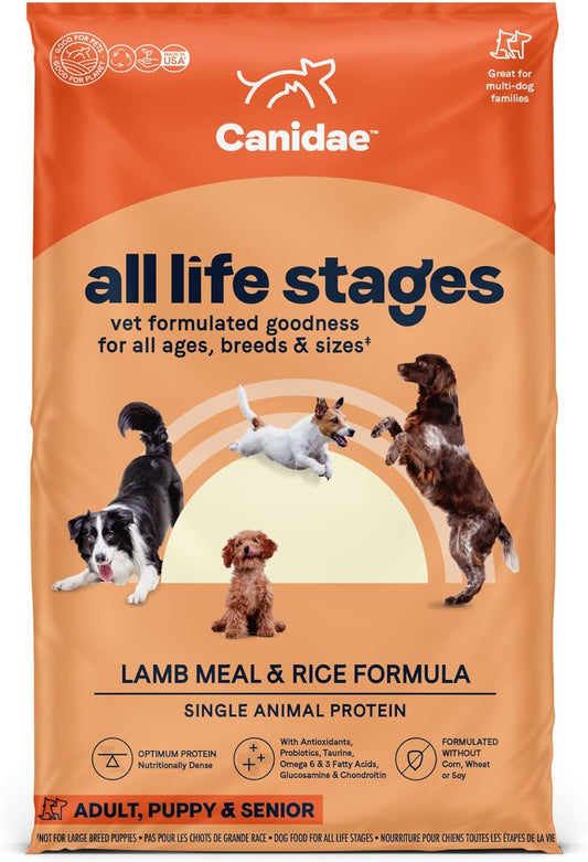 All Life Stages Lamb Meal & Rice Formula Dog Dry 27 Pound (Pack of 1)