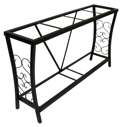 Aquatic Fundamentals 55 Gallon Black Metal Aquarium Stand