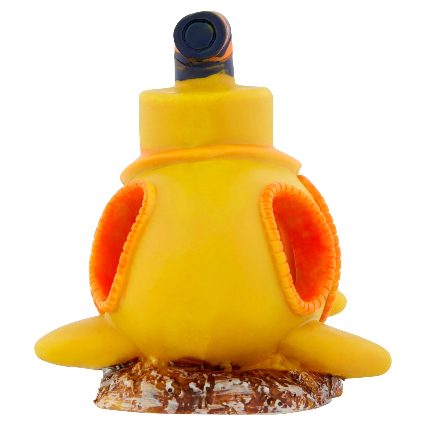 Aqua Culture Yellow Submarine Glow in the Dark Polyresin Aquarium Ornament