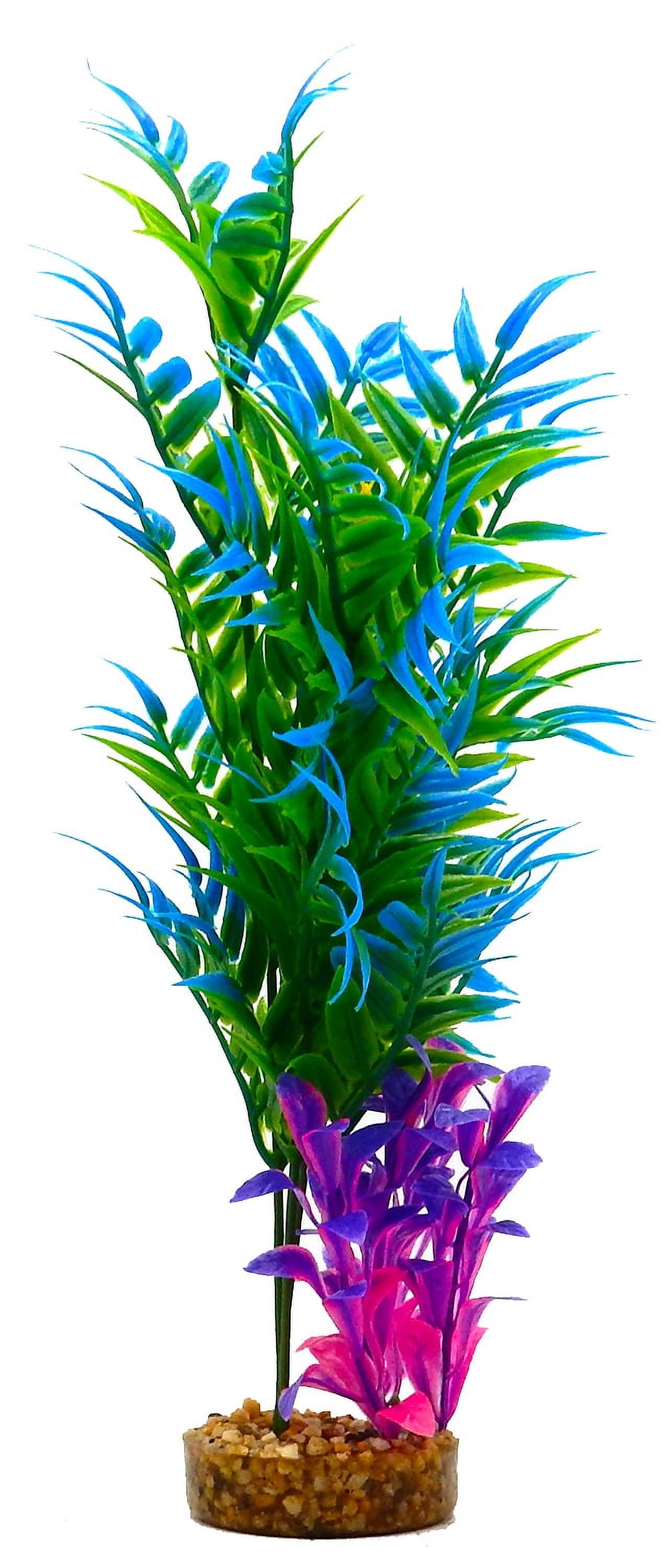 Aqua Culture Maidenhair Fern Aquarium Plant Decoration - Bright Colors