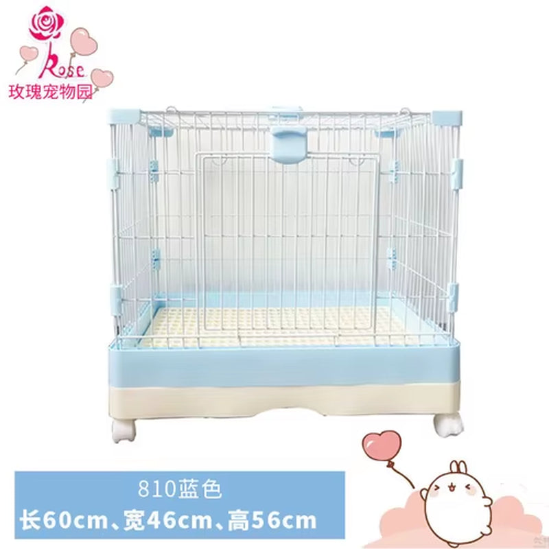 Rabbit Cage Automatic Dung Cleaning Rabbit Cage Household Extra Large Rabbit Cage Rabbit Villa Nest Rabbit House Pet Cage