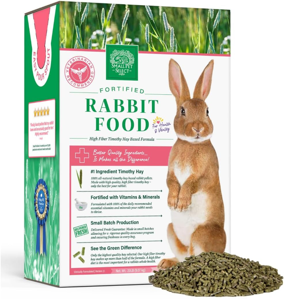 Small Pet Select Rabbit Food Pellets, 10 Lb.