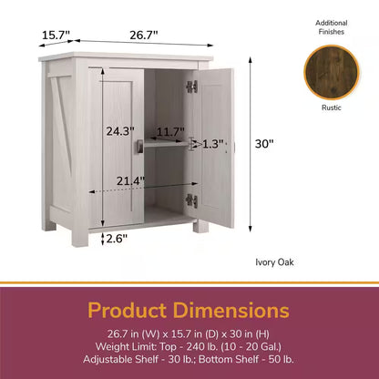 Farmington Rustic 10-20 Gal. Aquarium Stand