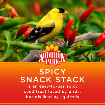 Spicy Snack Stack Wild Bird Food, Dry, 1 Count per Pack, 7 Oz.