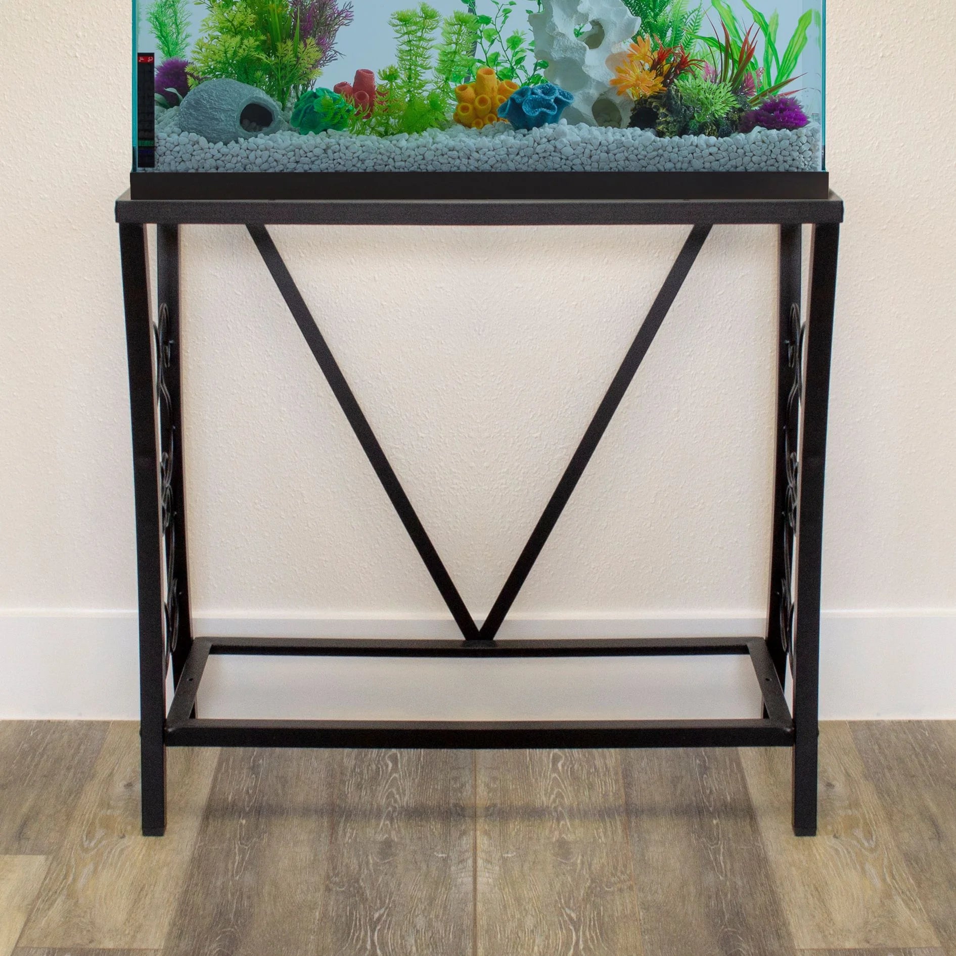 Aquatic Fundamentals 29 Gallon Metal Aquarium Stand