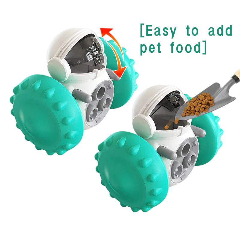 Dog Puzzle Toys Pet Food Interactive Tumbler Slow Feeder Funny Toy Food Treat Dispenser for Pet Dogs Cats Training Dog Supplies