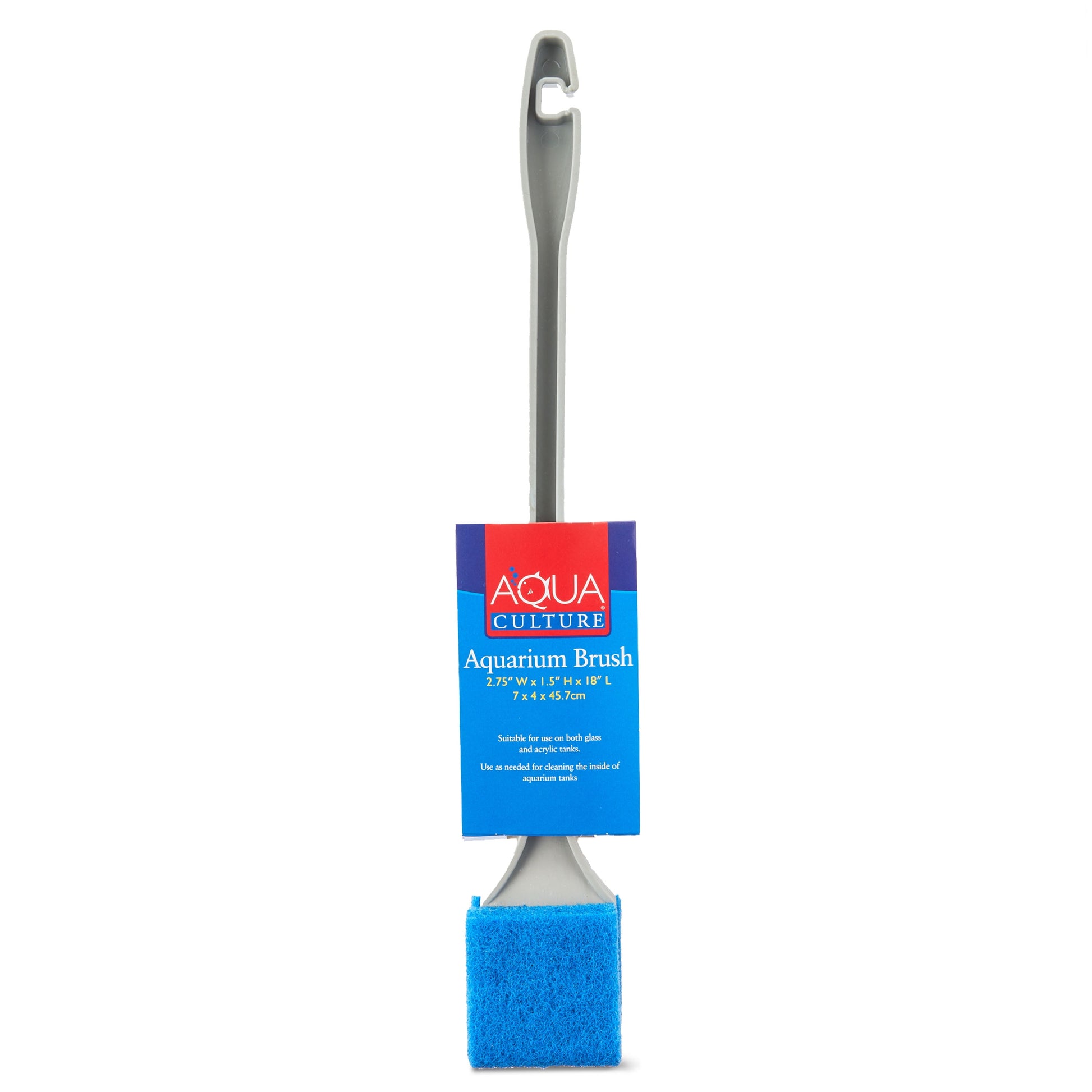 Aqua Culture Aquarium Brush, Gray