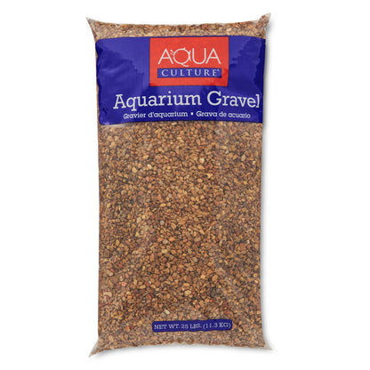 Aqua Culture Aquarium Gravel Natural, 25 Lb