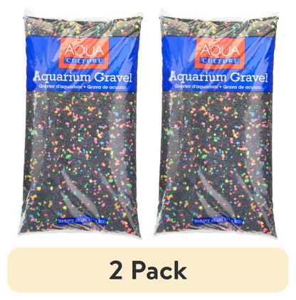 Aqua Culture Aquarium Gravel, Starry Night, 25 Lb