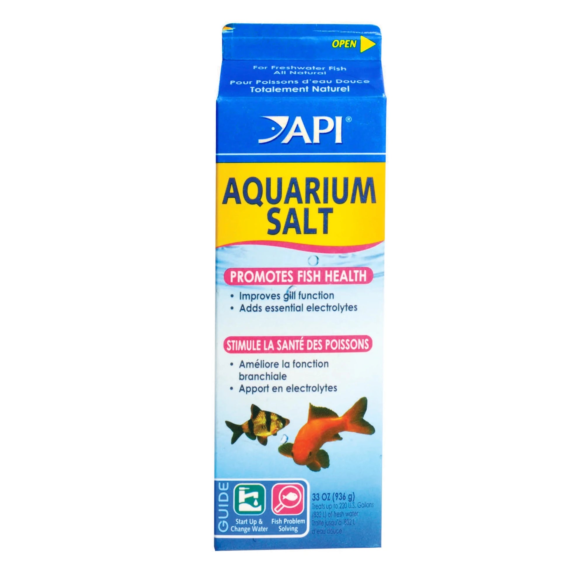 API Aquarium Salt, Freshwater Aquarium Salt, 16 Oz