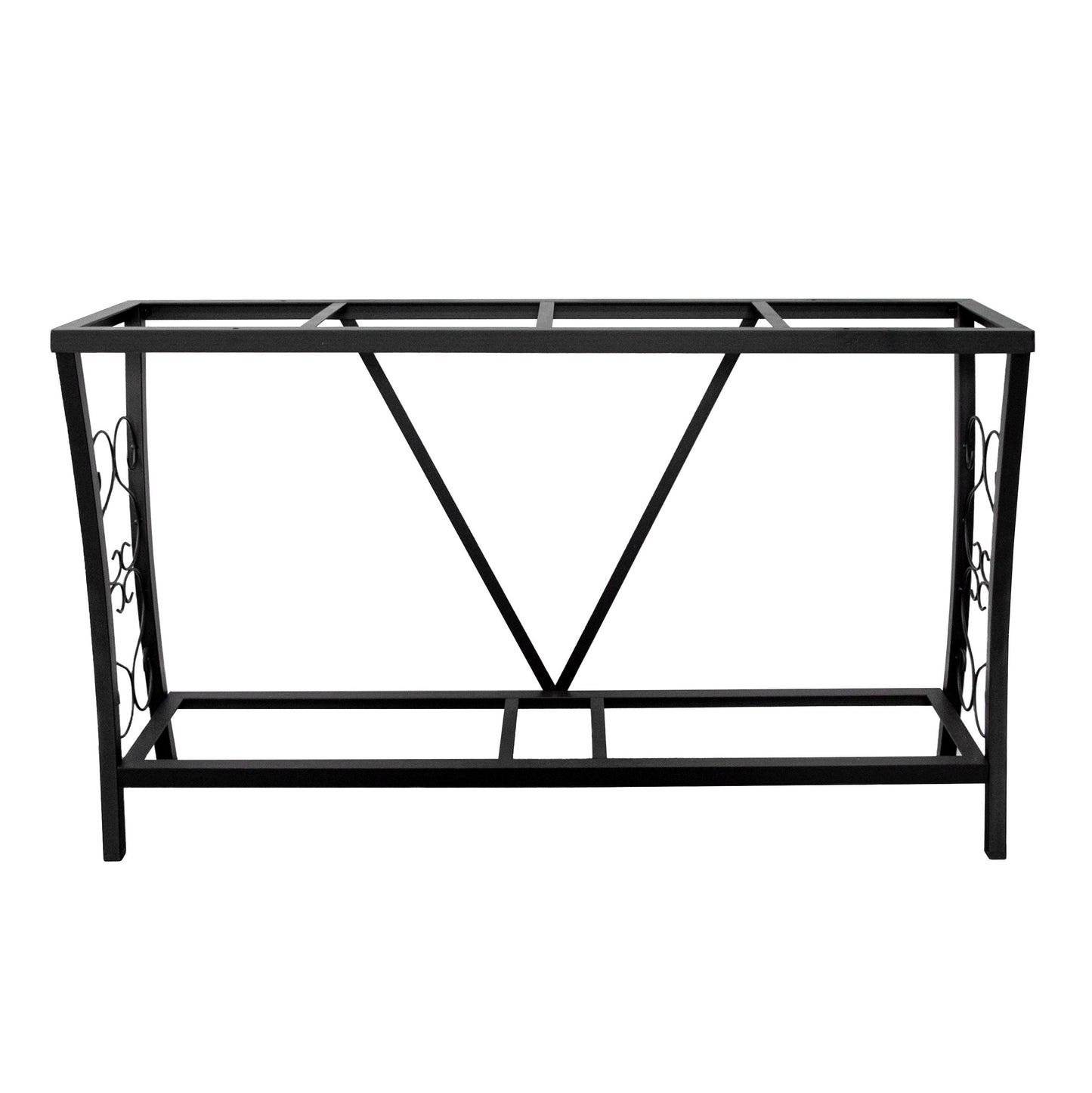 Aquatic Fundamentals 55 Gallon Black Metal Aquarium Stand