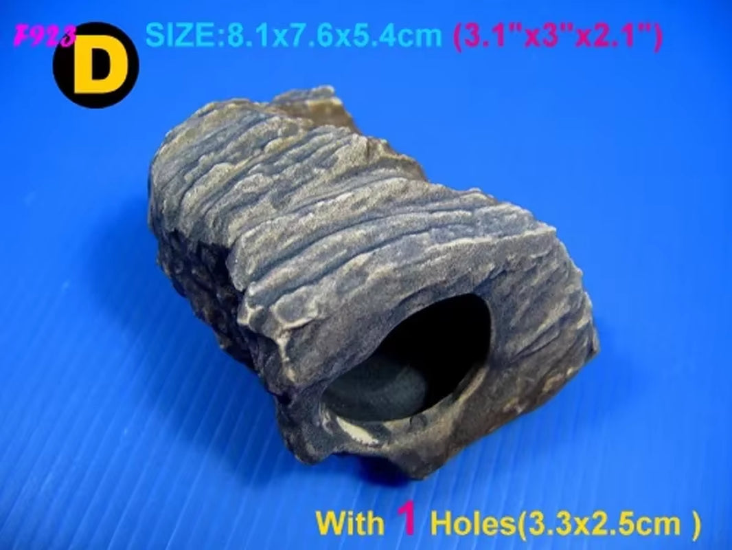 MF CICHLID STONE Ceramic Aquarium Rock Cave Decor for Fish Tank Aquarium Accessories