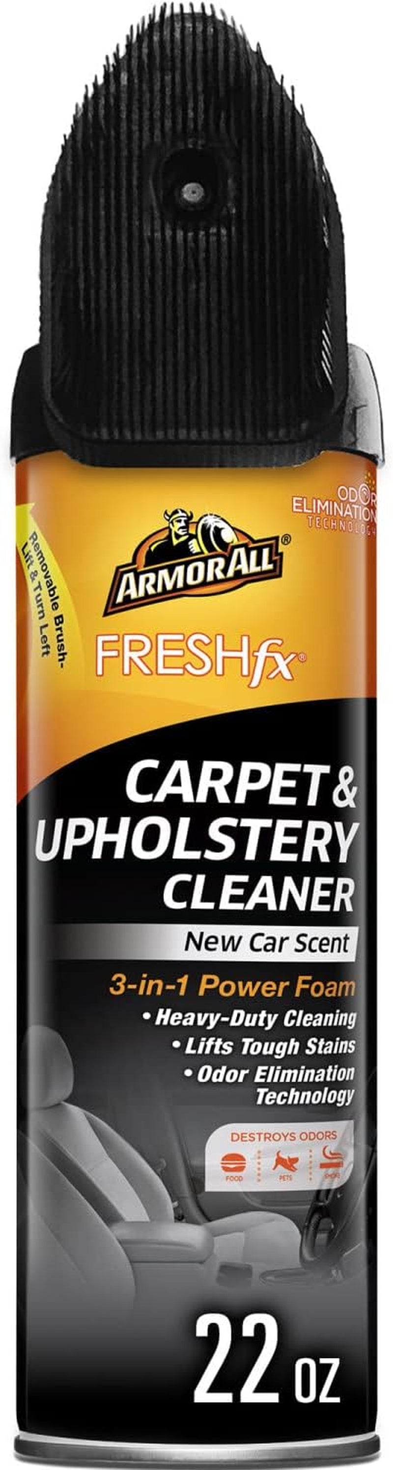 Carpet and Upholstery Cleaner Spray , Car Upholstery Cleaner for Tough Stains, 22 Fl Oz, 1 Count (Pack of 1)