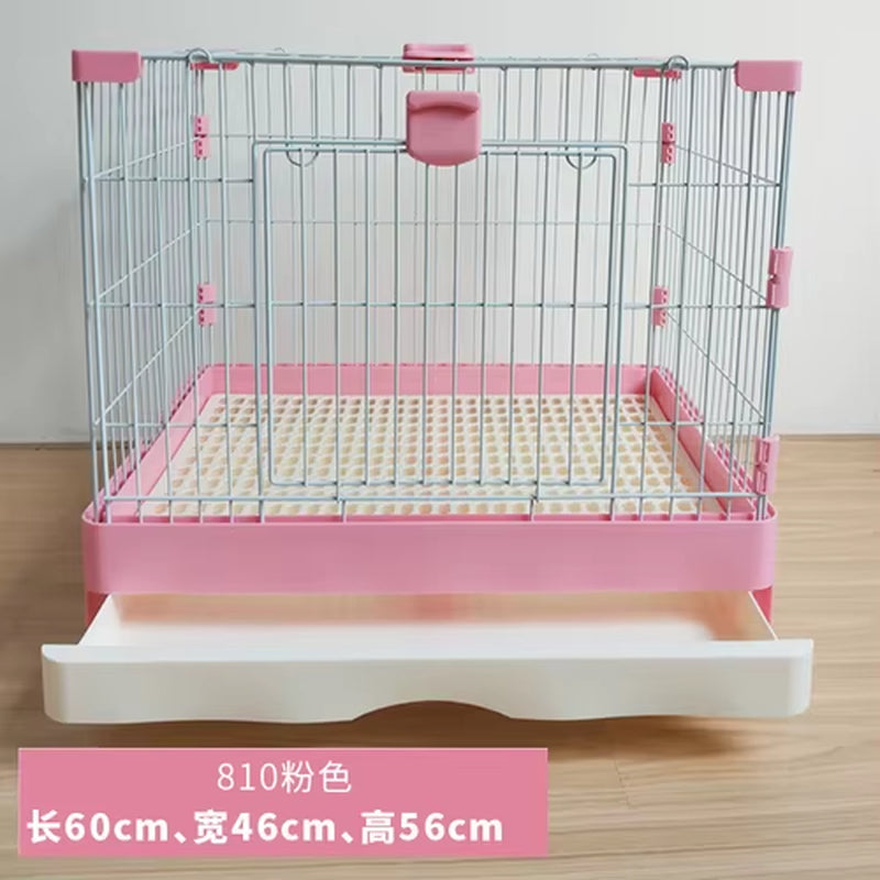 Rabbit Cage Automatic Dung Cleaning Rabbit Cage Household Extra Large Rabbit Cage Rabbit Villa Nest Rabbit House Pet Cage