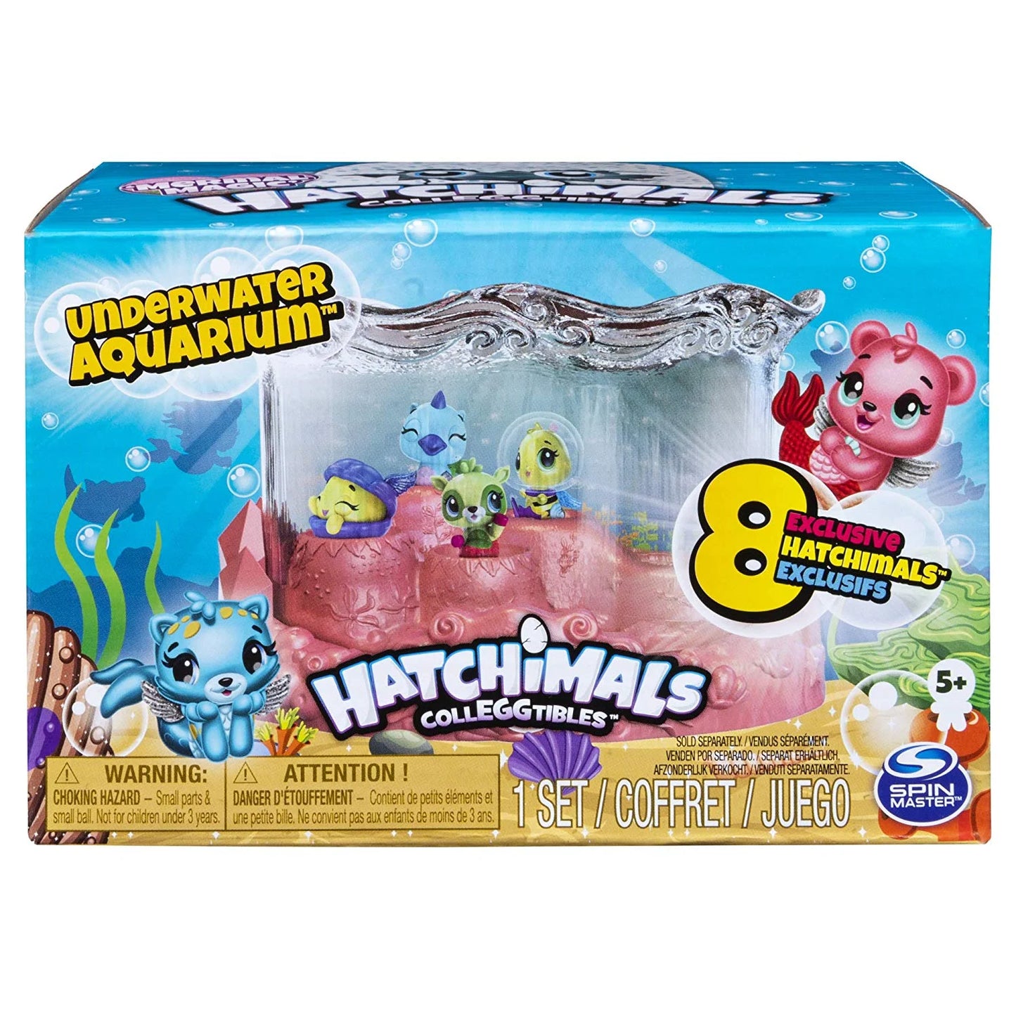 Hatchimals Colleggtibles Mermal Magic Underwater Aquarium