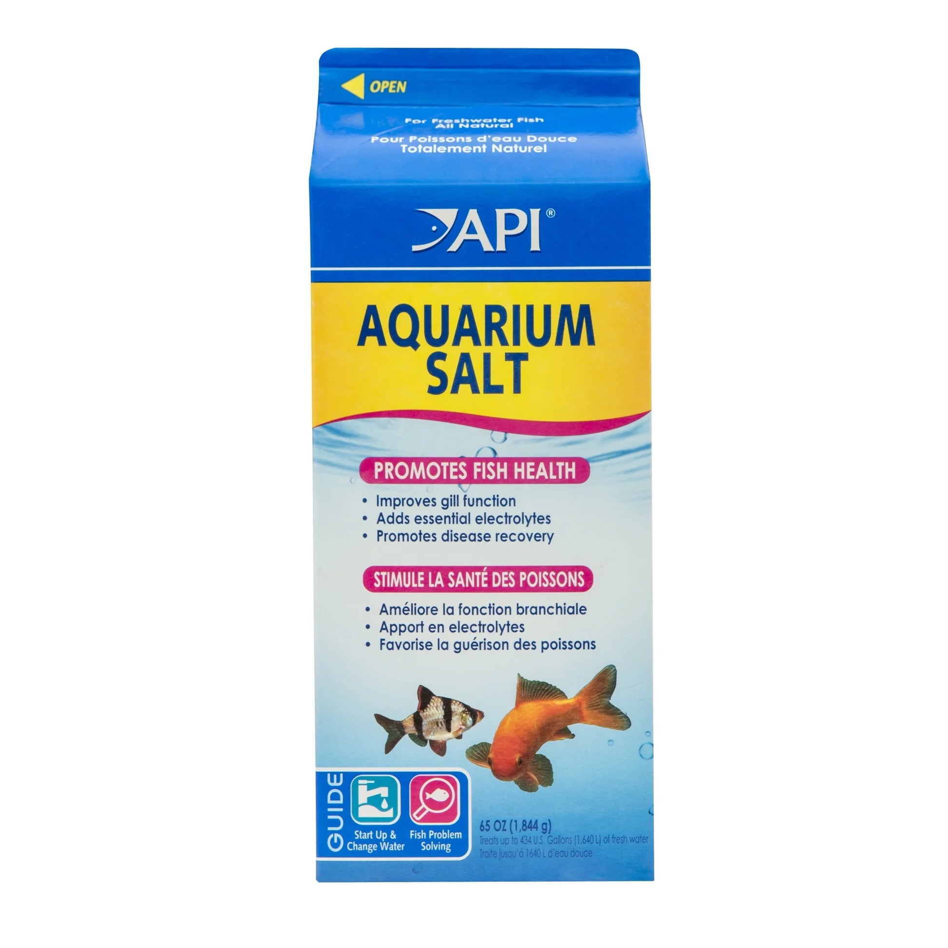 API Aquarium Salt, Freshwater Aquarium Salt, 16 Oz