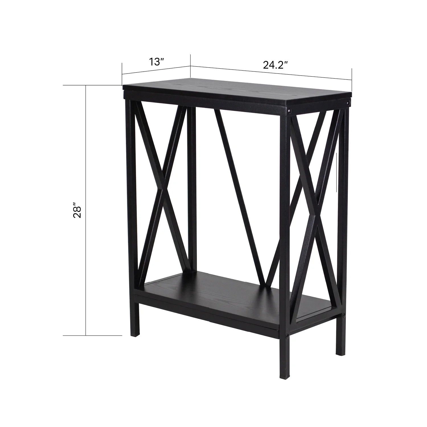 Aquatic Fundamentals 20 Gallon Wood + Metal Aquarium Stand