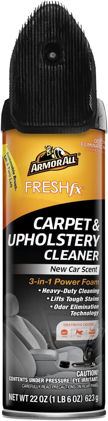 Carpet and Upholstery Cleaner Spray , Car Upholstery Cleaner for Tough Stains, 22 Fl Oz, 1 Count (Pack of 1)